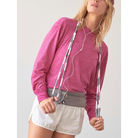 Free People Tops - 🎉LAST CHANCE🎉 NWT FP Movement Keep Rolling Solid Long Sleeve / Magenta Disco